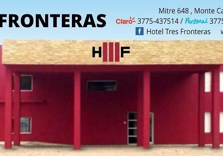 Hotel Tres Fronteras Monte Caseros Eksteriør bilde